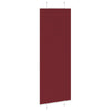 Tenda a rullo plissettata Vidaxx 75x200 cm larghezza tessuto 74,4 cm rosso bordeaux