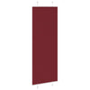 Vidaxx estor enrollable plisado 80x200 cm ancho de tela 79,4 cm rojo burdeos