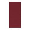 Tenda a rullo plissettata Vidaxx 100x200 cm larghezza tessuto 99,4 cm bordeaux