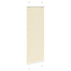 Vidaxl plissé rolgordijn 45x100 cm stofbreedte 44,4 cm polyester crème