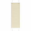 Tenda a rullo plissettata Vidaxx 50x100 cm larghezza tessuto 49,4 cm poliestere crema