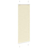 Vidaxl plissé rolgordijn 50x100 cm stofbreedte 49,4 cm polyester crème