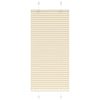 Vidaxl plissé rolgordijn 55x100 cm stofbreedte 54,4 cm polyester crème