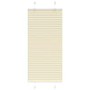 Tenda a rullo plissettata Vidaxx 60x100 cm larghezza tessuto 59,4 cm poliestere crema