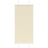 Tenda a rullo plissettata Vidaxx 65x100 cm larghezza tessuto 64,4 cm poliestere crema