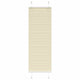 Tenda a rullo plissettata Vidaxx 50x150 cm larghezza tessuto 49,4 cm poliestere crema
