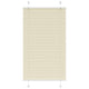Tenda a rullo plissettata Vidaxx 70x150 cm larghezza tessuto 69,4 cm poliestere crema