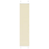 Vidaxl plissé rolgordijn 40x200 cm stofbreedte 39,4 cm polyester crème