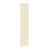 Vidaxl plissé rolgordijn 40x200 cm stofbreedte 39,4 cm polyester crème