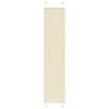 Vidaxl plissé rolgordijn 50x200 cm stofbreedte 49,4 cm polyester crème