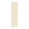 Vidaxl plissé rolgordijn 55x200 cm stofbreedte 54,4 cm polyester crème