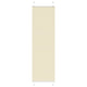 Vidaxx estor enrollable plisado 60x200 cm tela ancho 59,4 cm poliéster crema