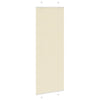 Vidaxl plissé rolgordijn 70x200 cm stofbreedte 69,4 cm polyester crème