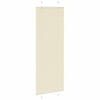 Vidaxl plissé rolgordijn 75x200 cm stofbreedte 74,4 cm polyester crème