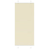 Tenda a rullo plissettata Vidaxx 90x200 cm larghezza tessuto 89,4 cm poliestere crema
