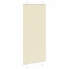 Vidaxl plissé rolgordijn 95x200 cm stofbreedte 94,4 cm polyester crème