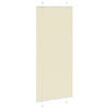 Tenda a rullo plissettata Vidaxx 100x200 cm larghezza tessuto 99,4 cm poliestere crema