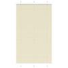 Vidaxl plissé rolgordijn 120x200cm stofbreedte 119,4cm polyester crème