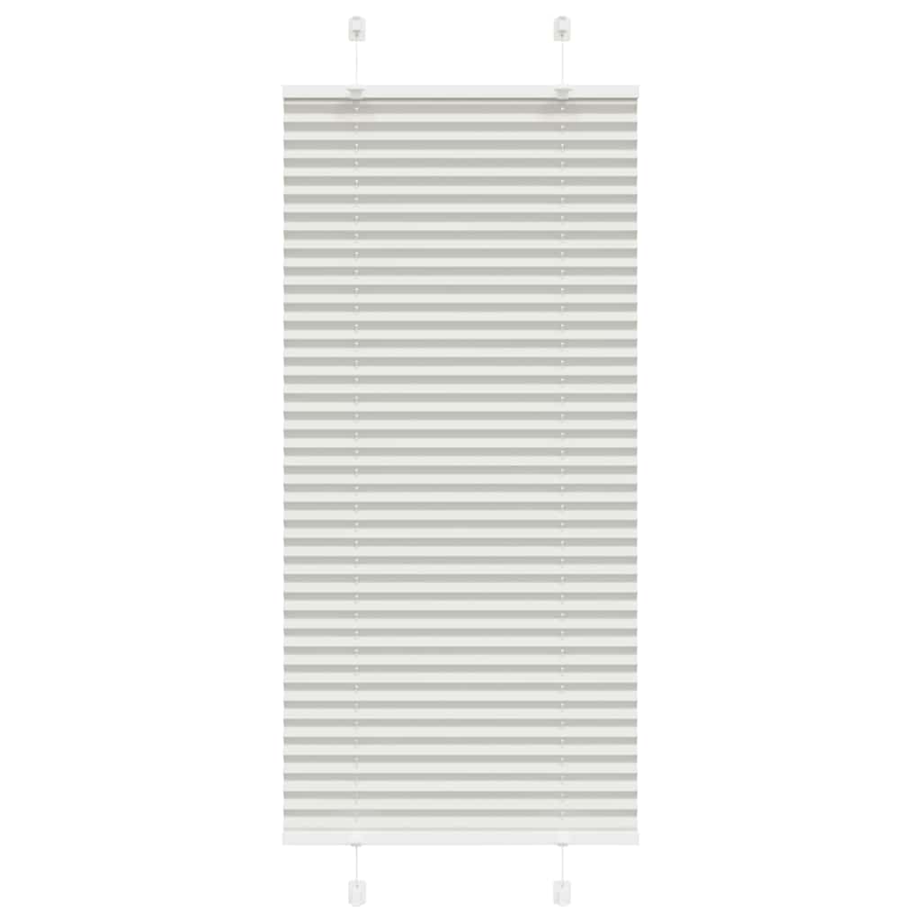 Vidaxx estor enrollable plisado 60x100 cm, ancho de tela 59,4 cm poliéster