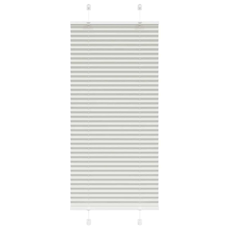 Vidaxx estor enrollable plisado 65x100 cm, ancho de tela 64,4 cm poliéster