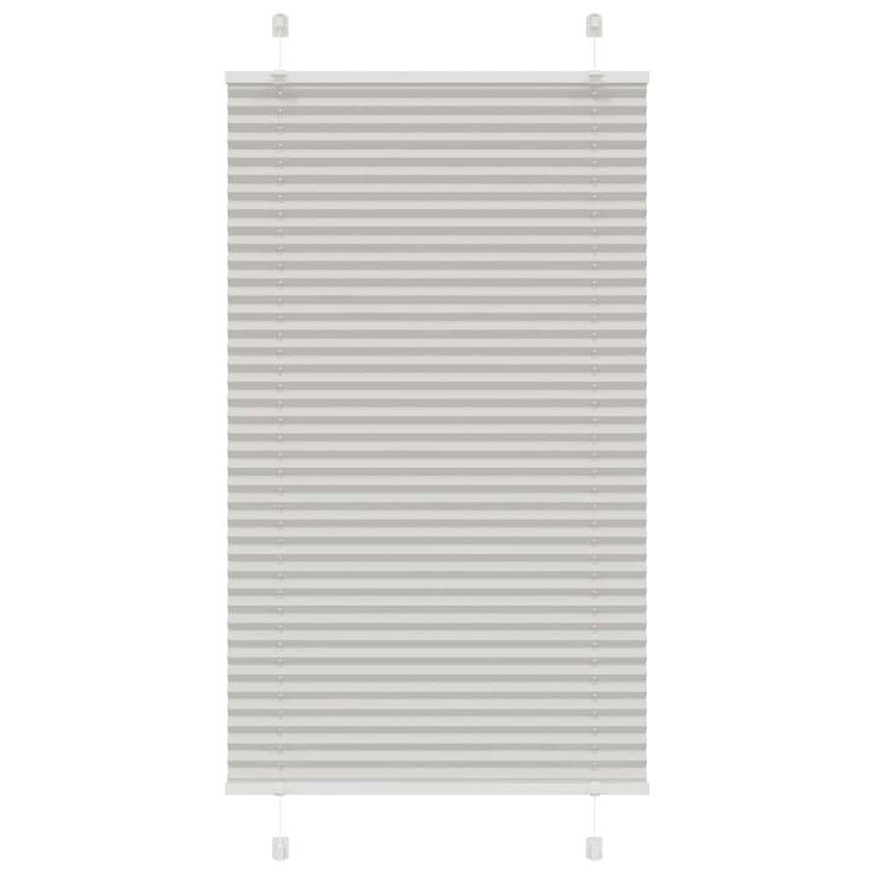 Vidaxx estor enrollable plisado 75x100 cm, ancho de tela 74,4 cm poliéster