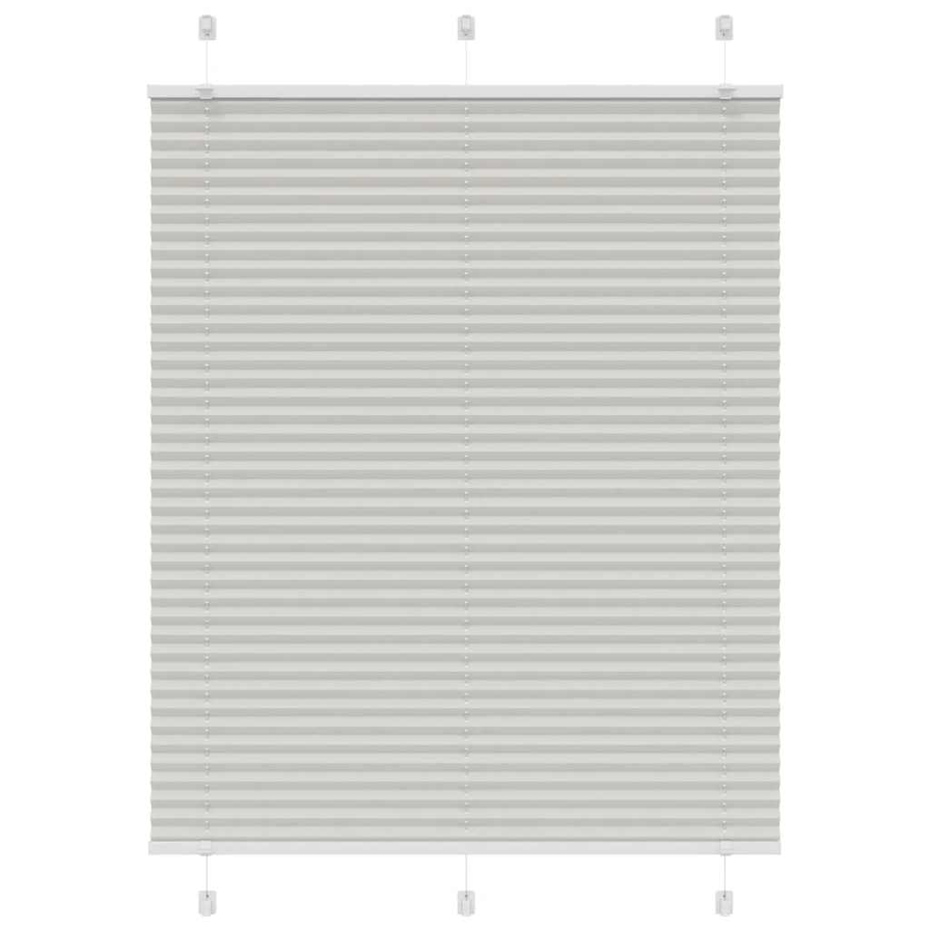 Vidaxx estor enrollable plisado 110x100 cm ancho de tela 109,4 cm poliéster
