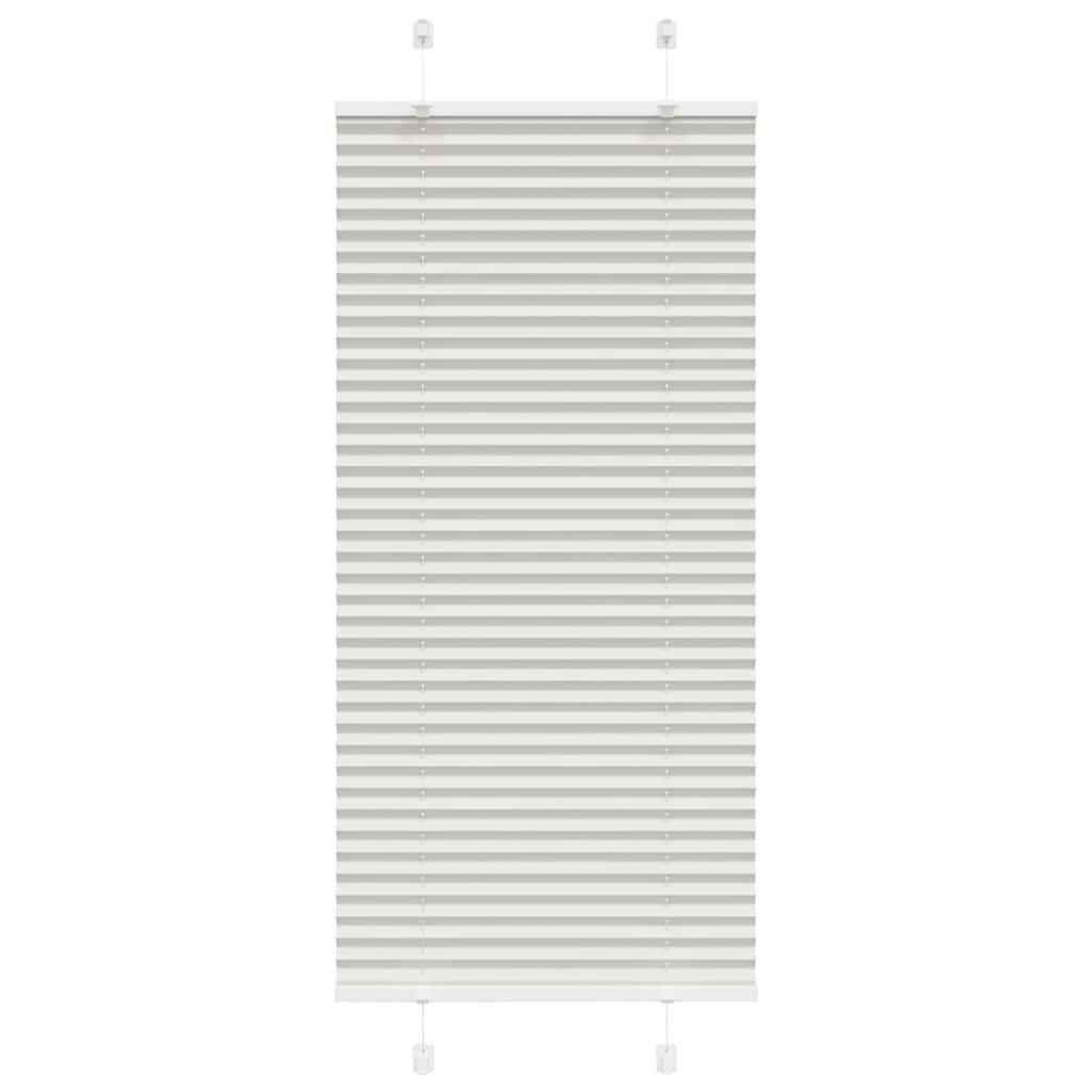 Vidaxx estor enrollable plisado 55x150 cm, ancho de tela 54,4 cm poliéster