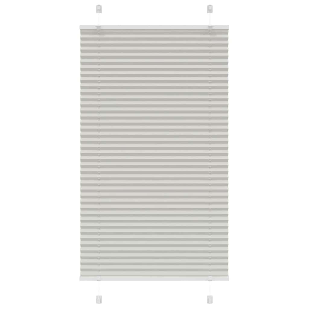 Vidaxx estor enrollable plisado 75x150 cm, ancho de tela 74,4 cm poliéster
