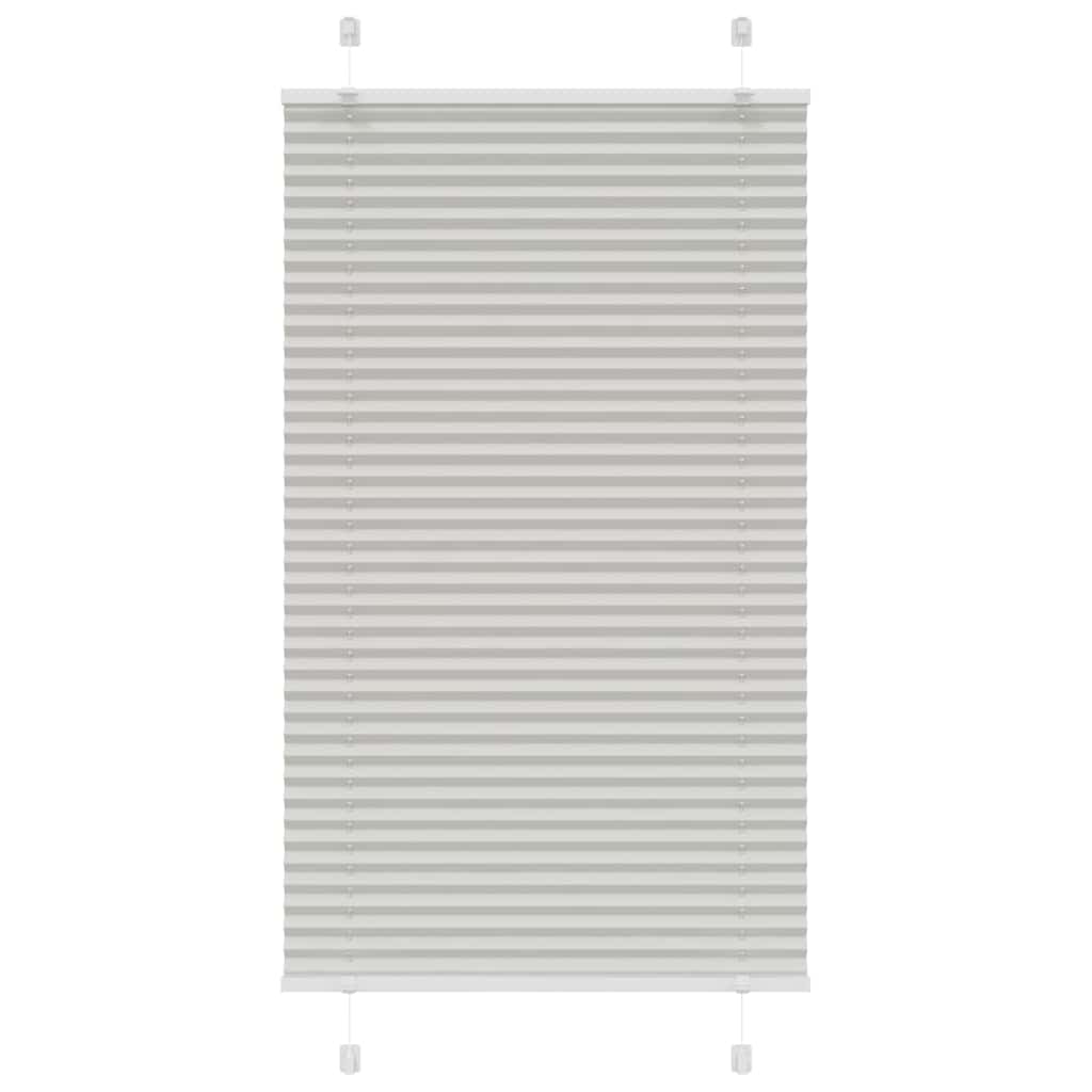 Vidaxx estor enrollable plisado 80x150 cm, ancho de tela 79,4 cm poliéster