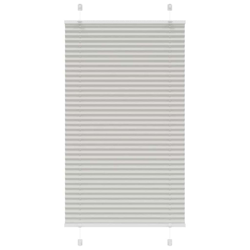 Vidaxx estor enrollable plisado 80x150 cm, ancho de tela 79,4 cm poliéster