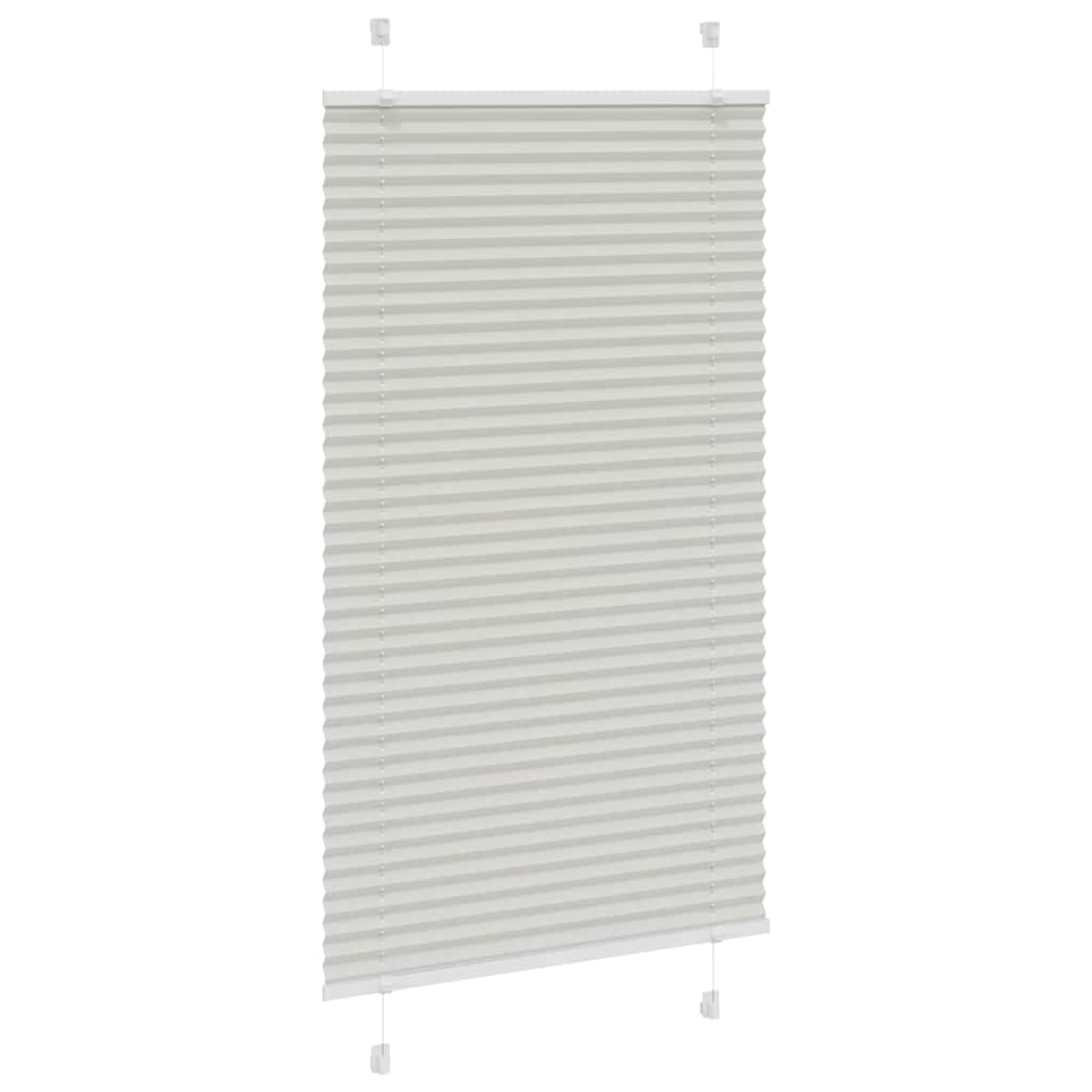 Vidaxx estor enrollable plisado 80x150 cm, ancho de tela 79,4 cm poliéster