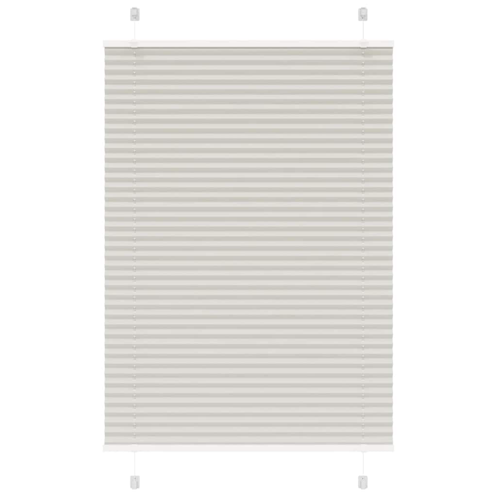Vidaxx estor enrollable plisado 85x150 cm, ancho de tela 84,4 cm poliéster