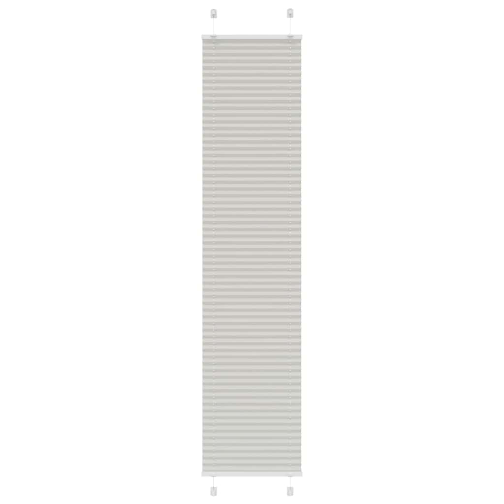 Vidaxx estor enrollable plisado 45x200 cm, ancho de tela 44,4 cm poliéster