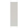 Vidaxx estor enrollable plisado 55x200 cm, ancho de tela 54,4 cm poliéster