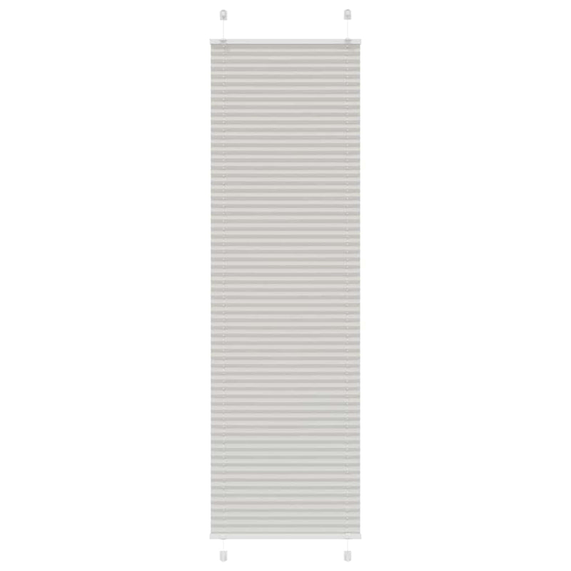 Vidaxx cortina plisada 60x200 cm, ancho de tela 59,4 cm poliéster