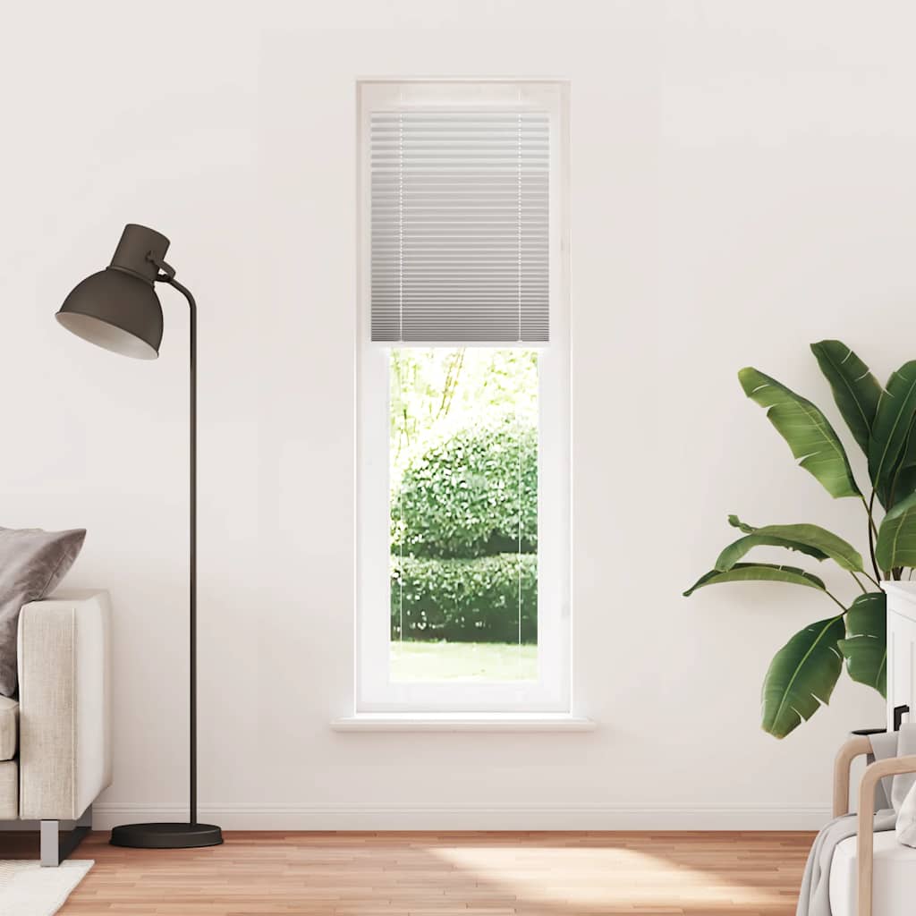 Vidaxx cortina plisada 60x200 cm, ancho de tela 59,4 cm poliéster