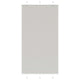 Vidaxx estor enrollable plisado 105x200 cm ancho de tela 104,4 cm poliéster