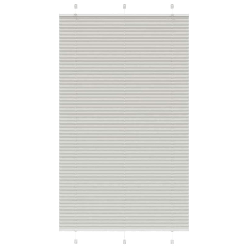 Vidaxl plissé rolgordijn 115x200 cm stofbreedte 114,4 cm polyester