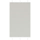 Vidaxx estor enrollable plisado 120x200 cm ancho de tela 119,4 cm poliéster