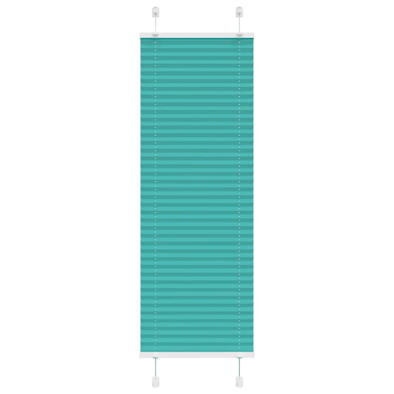 Vidaxx cortina plisada 50x100 cm, ancho de tela 59,4 cm poliéster