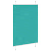 Tenda a rullo plissettata Vidaxx 100x100 cm larghezza tessuto 99,4 cm verde petrolio