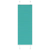 Vidaxl plissé rolgordijn 45x150 cm stofbreedte 44,4 cm petrol groen