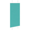Vidaxl plissé rolgordijn 60x150 cm stofbreedte 59,4 cm petrol groen