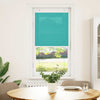 Tenda a rullo plissettata Vidaxx 65x150 cm larghezza tessuto 64,4 cm verde petrolio