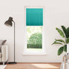 Tenda a rullo plissettata Vidaxx 80x200 cm larghezza tessuto 79,4 cm verde petrolio