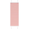 Vidaxl plissé rolgordijn 40x100 cm stofbreedte 39,4 cm polyester roze