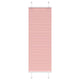 Tenda a rullo plissettata Vidaxx 40x100 cm larghezza tessuto 39,4 cm poliestere rosa