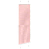 Vidaxl plissé rolgordijn 45x100 cm stofbreedte 44,4 cm polyester roze