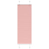 Vidaxl plissé rolgordijn 50x100 cm stofbreedte 49,4 cm polyester roze