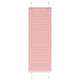 Tenda a rullo plissettata Vidaxx 50x100 cm larghezza tessuto 49,4 cm poliestere rosa